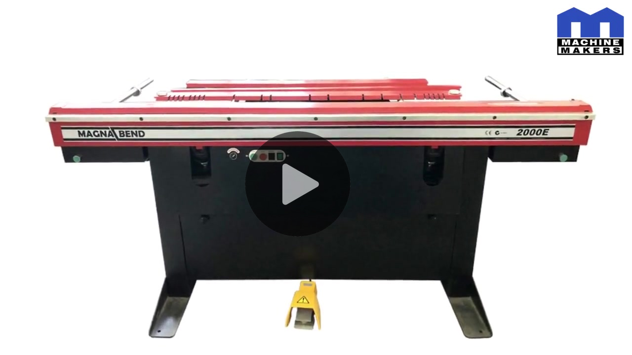 Pneumatic Electromagnetic Sheet Metal Bending Machine Magnabend 2500E